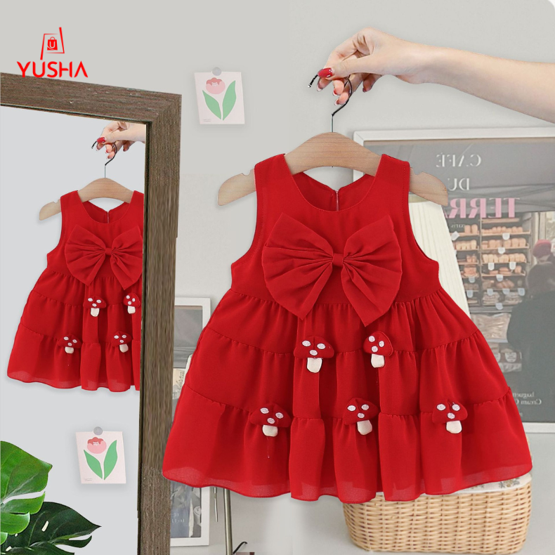 New Style Baby Girl Sleeveless Dress – Korean Vest Outfit